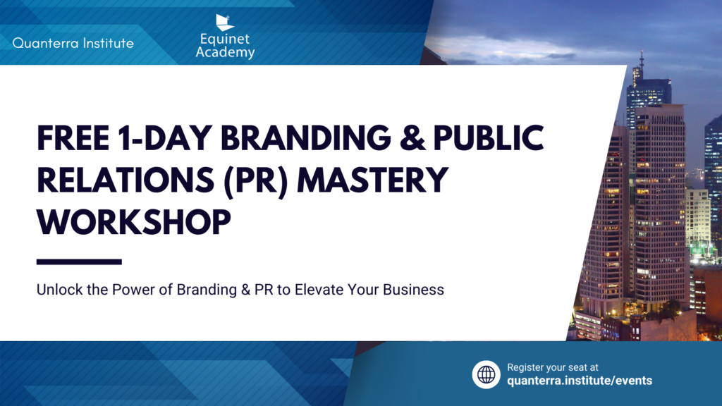 Free 1-Day Branding & Public Relations (PR) Mastery Workshop